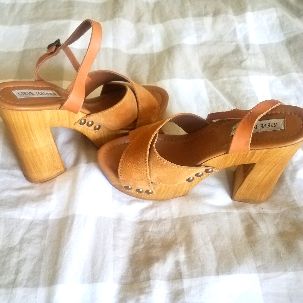 Steve  Madden Platforn Suede Shoes